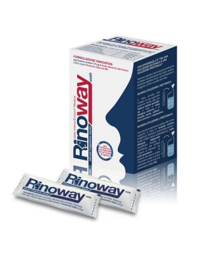 Rinoway Sali Isotonici 30 Bustine - Igiene Nasale e Allergie