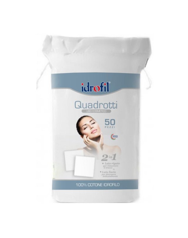 Quadrotti Multiuso in Puro Cotone 50 pz &ndash; Pulizia Viso e Corpo