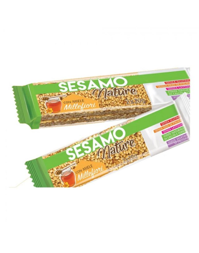 Barrette Sesamo Nature 2x20g - Energia e Sali Minerali