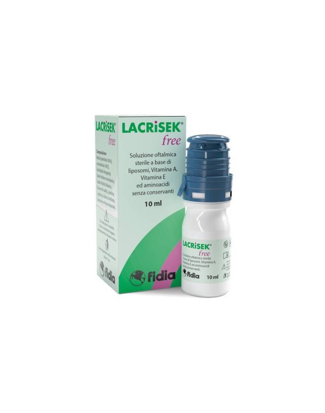 Lacrisek Free Sol Oftalmica 10ml - Occhi Secchi e Lubrificazione Lacrisek Free Sol Oftalmica 10ml - Occhi Secchi e Lubrificazione