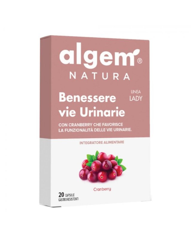 Algem Lady 20 Capsule - Benessere Vie Urinarie Algem Lady 20 Capsule - Benessere Vie Urinarie