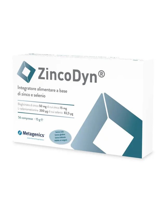 ZincoDyn 56 Compresse &ndash; Zinco e Selenio per Difese e Tiroide