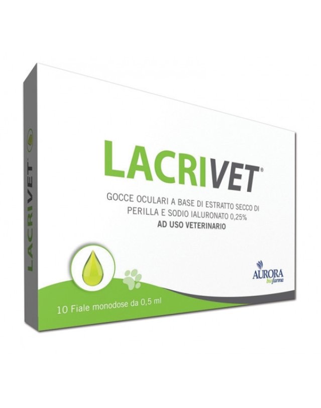 Lacrime Artificiali Veterinarie 10 Flaconcini, Lubrificante e Protettivo Lacrime Artificiali Veterinarie 10 Flaconcini, Lubrificante e Protettivo