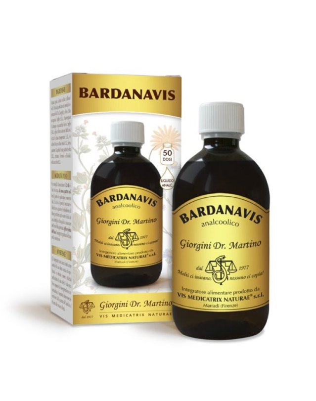 Bardanavis Dr. Giorgini 500ml - Depurativo e Benessere Pelle Bardanavis Dr. Giorgini 500ml - Depurativo e Benessere Pelle