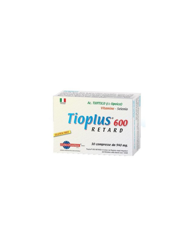 Tioplus 600 Retard 30 Cpr - Antiossidante e Neuropatie Tioplus 600 Retard 30 Cpr - Antiossidante e Neuropatie