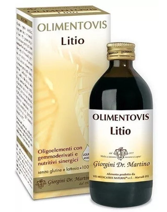 Litio Olimentovis 200 ml - Benessere Mentale e Umore Litio Olimentovis 200 ml - Benessere Mentale e Umore