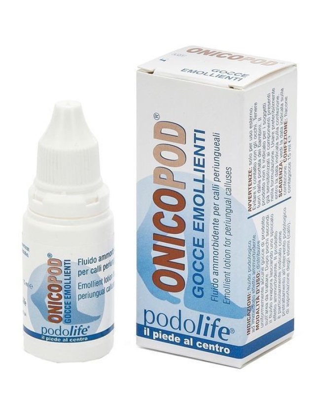 Onicopod Gocce Emollienti 15ml – Ammorbidisce Calli e Ispessimenti Onicopod Gocce Emollienti 15ml – Ammorbidisce Calli e Ispessimenti