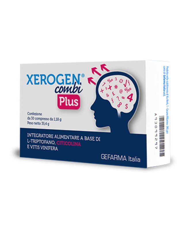 Gefarma Xerogen Combi Plus Integratore Alimentare 30 Compresse