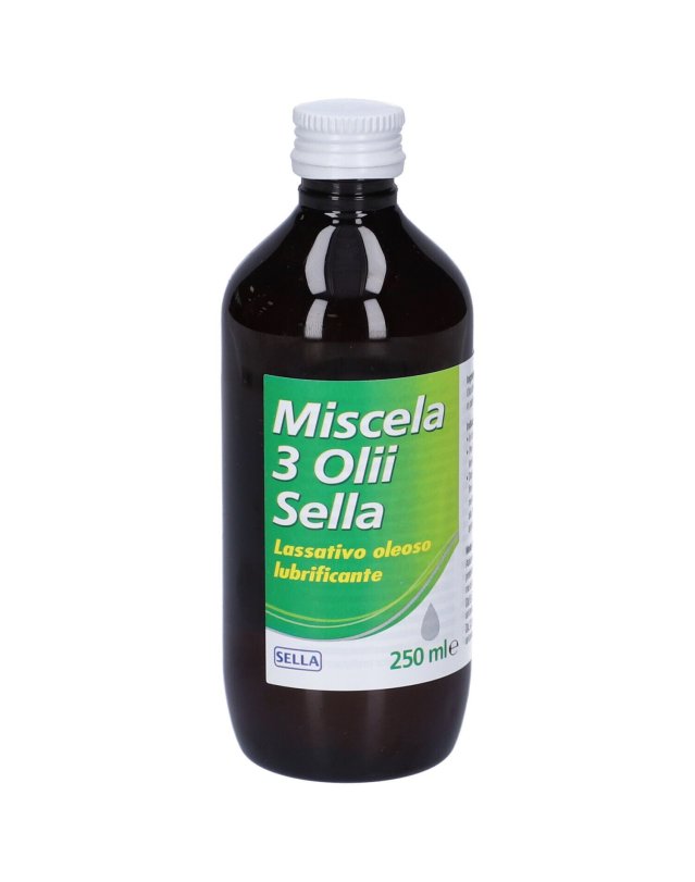 Miscela 3 Olii Sella 250ml - Lassativo Lubrificante Oleoso