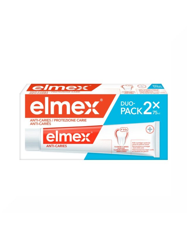 Protezione Carie 2x75ml - Dentifricio con Fluoruro Amminico
