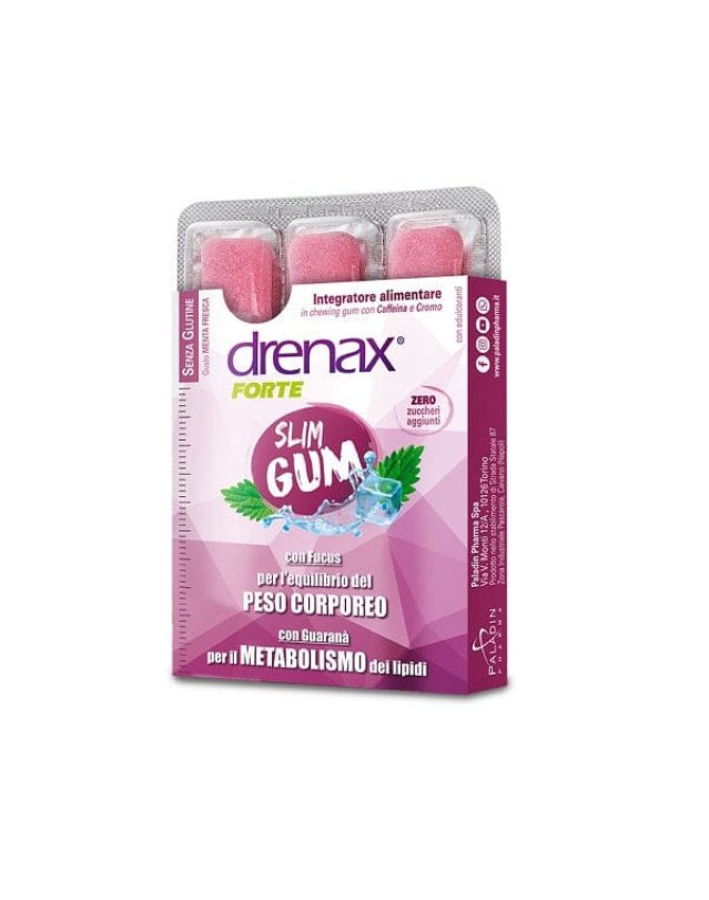Slim Gum 9 Gomme da Masticare &ndash; Controllo del Peso e Metabolismo