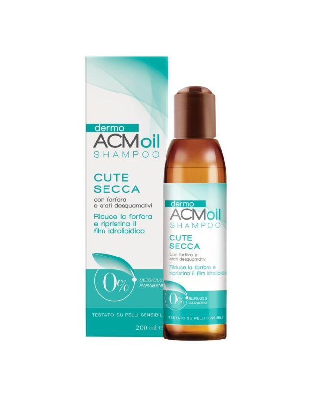 Dermoacm Oil Shampoo 200ml Cute Secca e Sensibile Dermoacm Oil Shampoo 200ml Cute Secca e Sensibile