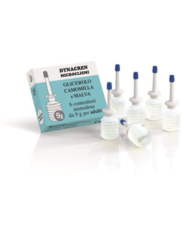 Microclismi Glicerolo Camomilla Malva 6x9g - Costipazione Adulti