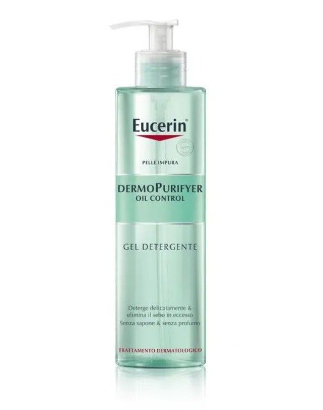 Eucerin Gel Detergente 400ml - Pelle Impura e Controllo Sebo Eucerin Gel Detergente 400ml - Pelle Impura e Controllo Sebo