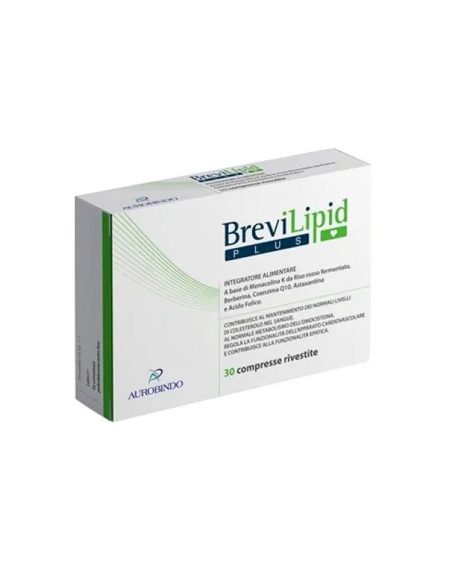 Brevilipid Plus 30 Compresse - Colesterolo e Funzionalit&agrave; Cardiovascolare
