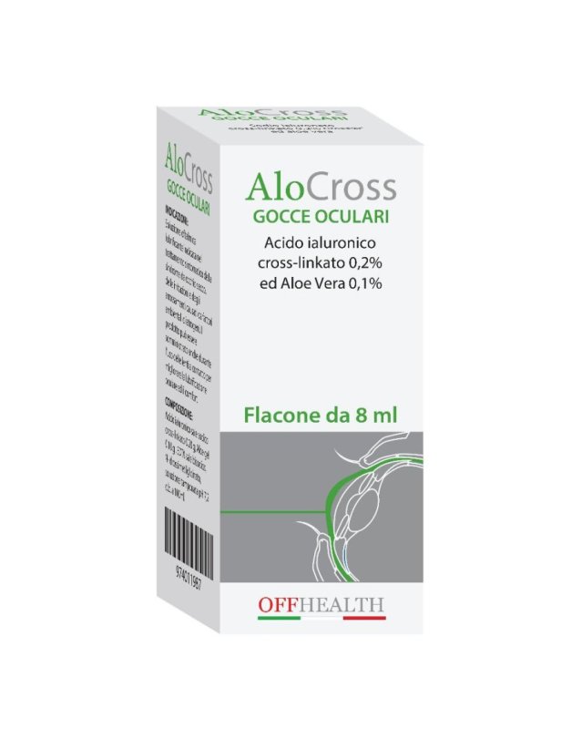 Alocross Gocce Oculari 8ml - Sollievo Occhi Secchi e Irritati Alocross Gocce Oculari 8ml - Sollievo Occhi Secchi e Irritati