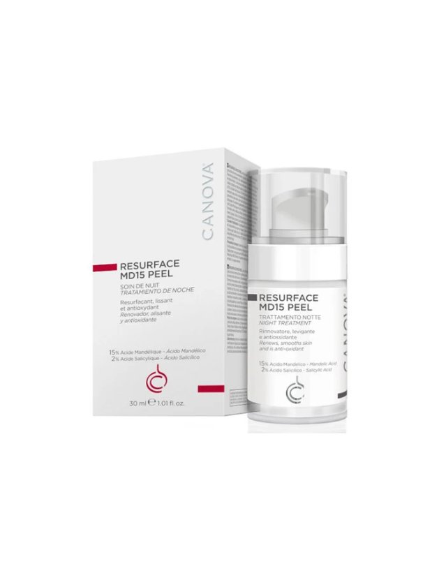 Resurface MD15 Peel Canova 30ml - Trattamento Notte Antiossidante Resurface MD15 Peel Canova 30ml - Trattamento Notte Antiossidante