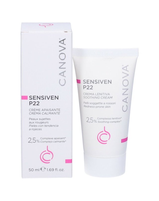 Sensiven P22 Canova 50ml, Crema Lenitiva Antirossore Sensiven P22 Canova 50ml, Crema Lenitiva Antirossore