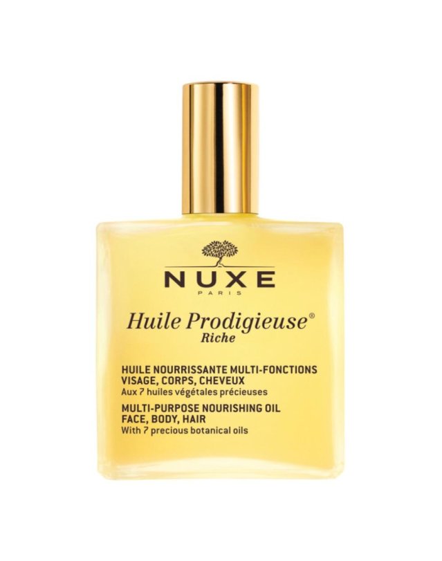 Huile Prodigieuse Riche 100ml - Olio Secco Nutriente Viso, Corpo, Capelli Huile Prodigieuse Riche 100ml - Olio Secco Nutriente Viso, Corpo, Capelli
