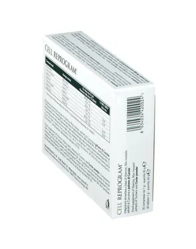 Novacell Biotech Cell Reprogram Integratore Antiossidante 30 Compresse