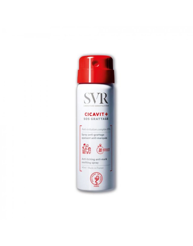 Cicavit+ SOS Grattage Spray 40ml &ndash; Anti-Prurito Lenitivo Pelle Sensibile