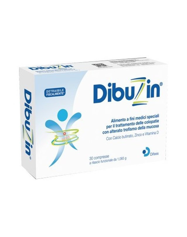 Dibuzin 30 compresse - Alimento per Colopatie e Trofismo Dibuzin 30 compresse - Alimento per Colopatie e Trofismo