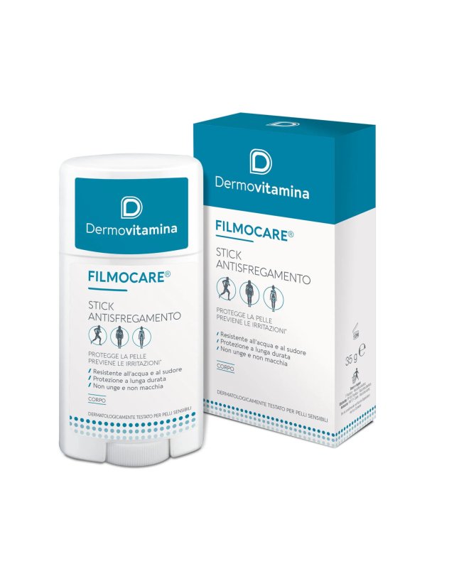 Filmocare Stick 35g Antisfregamento per Sport e Pelle