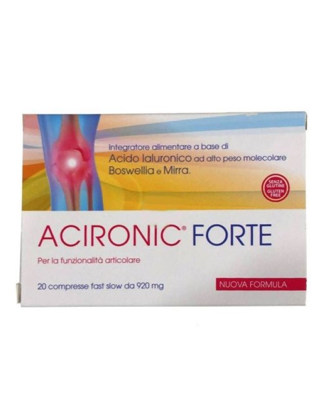 DIFASS Acironic Forte Integratore per Articolazioni 20 Compresse