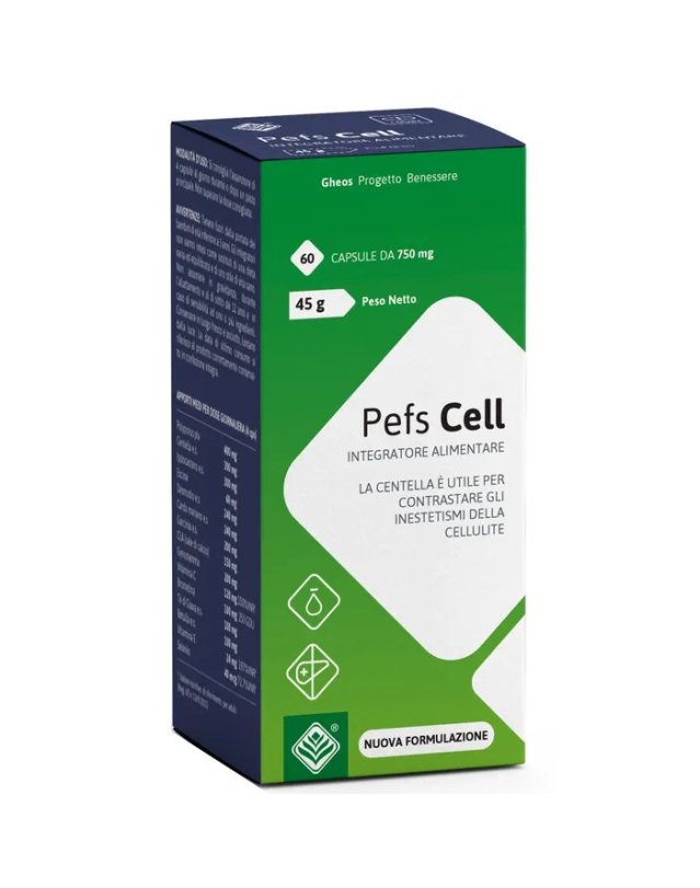 Pefs Cell 60 Capsule - Microcircolo e Drenaggio Pefs Cell 60 Capsule - Microcircolo e Drenaggio