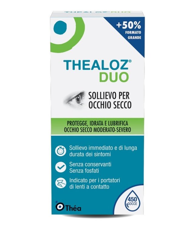 Thealoz Duo Soluzione Oftalmica 15ml - Occhi Secchi e Idratazione