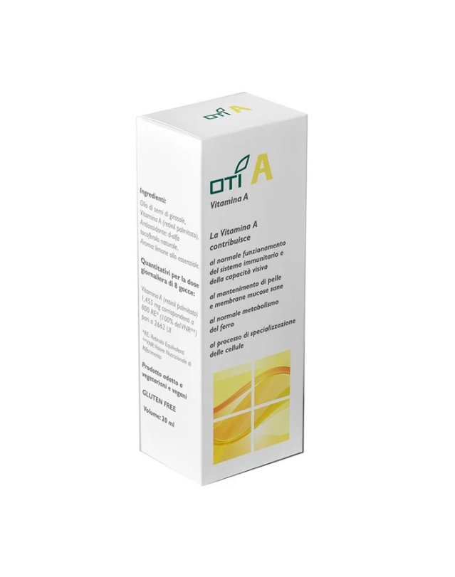 Vitamina A Gocce 20ml - Supporto Sistema Immunitario Vitamina A Gocce 20ml - Supporto Sistema Immunitario