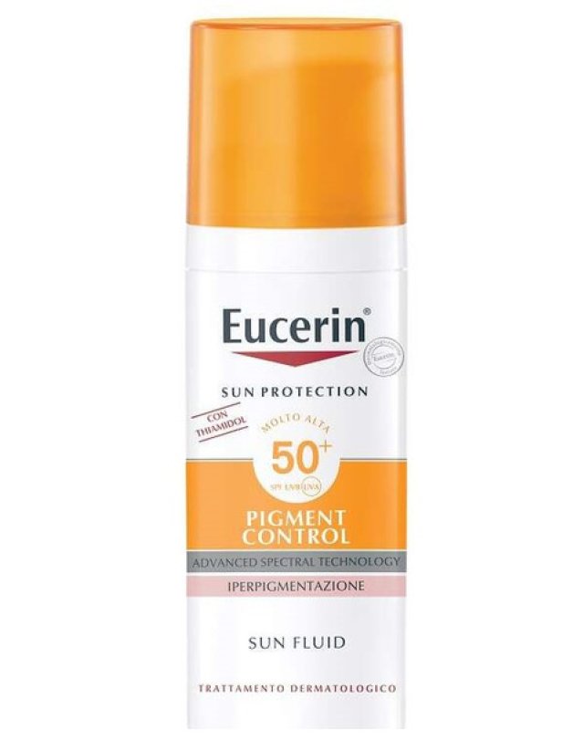 Eucerin Sun Pigment Control Fluido Solare Viso SPF50+ 50ml Antimacchie