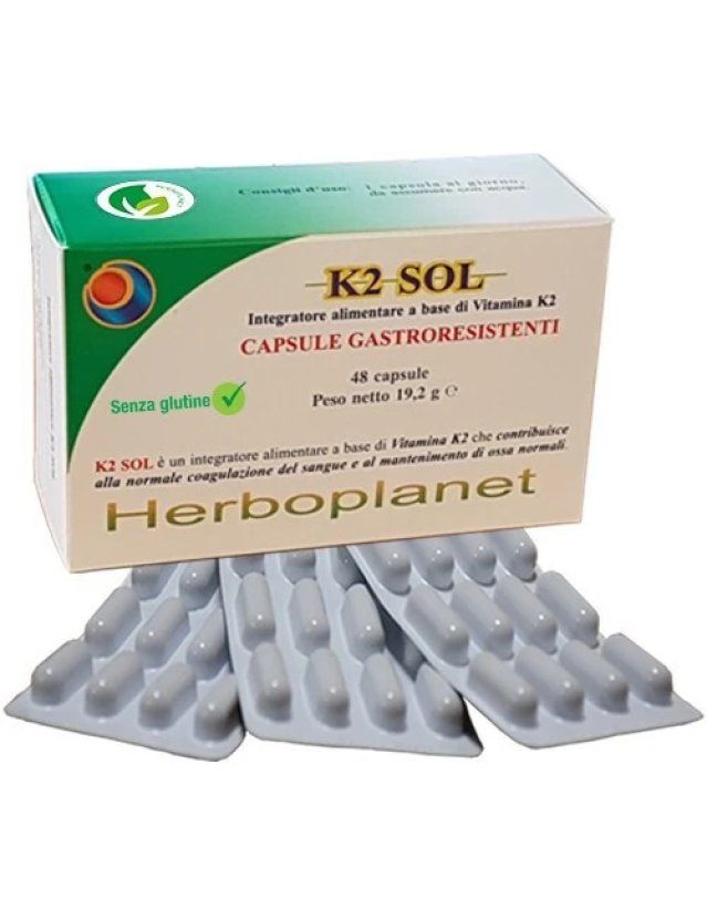 K2 Sol 48 Capsule - Ossa Sane e Coagulazione K2 Sol 48 Capsule - Ossa Sane e Coagulazione