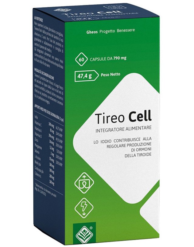 Tireo Cell 60 Capsule - Supporto Tiroide e Metabolismo