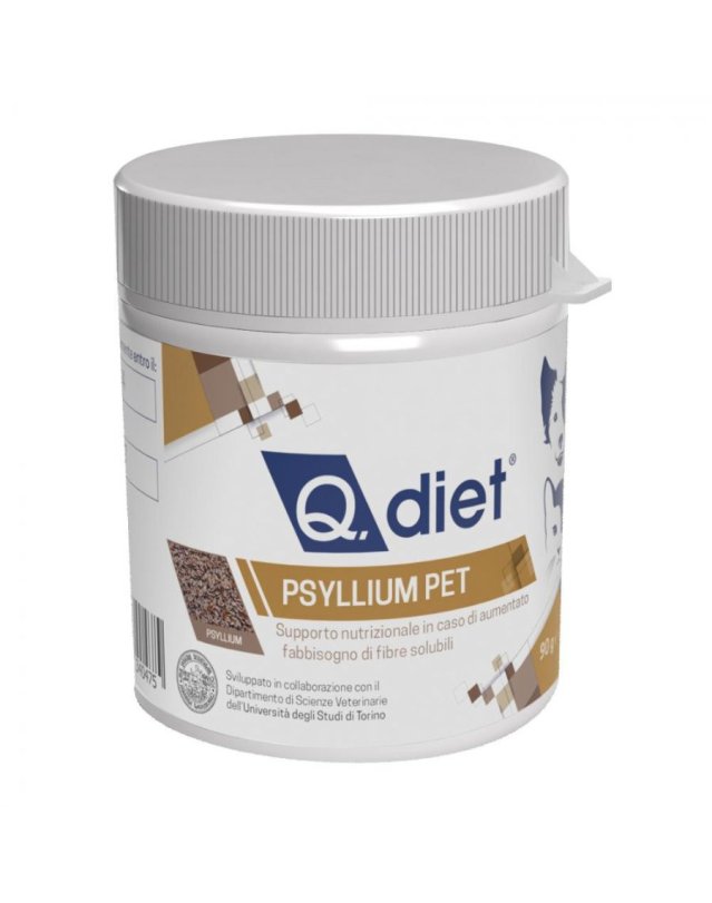 Psyllium Pet 90g - Fonte di Fibra per Cani e Gatti