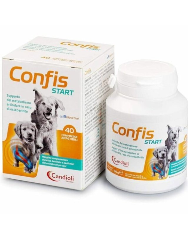 Confis Start 40 compresse - Supporto Articolare Cani