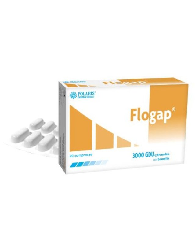 Flogap 20 compresse - Drenaggio Linfatico e Microcircolo Flogap 20 compresse - Drenaggio Linfatico e Microcircolo