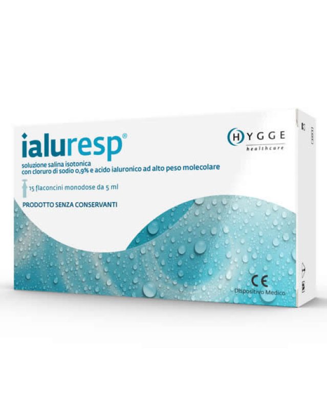 Ialuresp Soluzione Salina 15 Flaconcini - Igiene Nasale Ialuresp Soluzione Salina 15 Flaconcini - Igiene Nasale