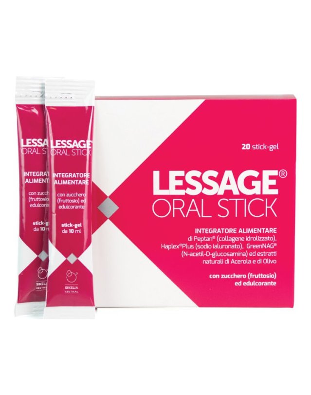 Oral Stick 20 Stick-Gel Collagene e Acido Ialuronico Oral Stick 20 Stick-Gel Collagene e Acido Ialuronico