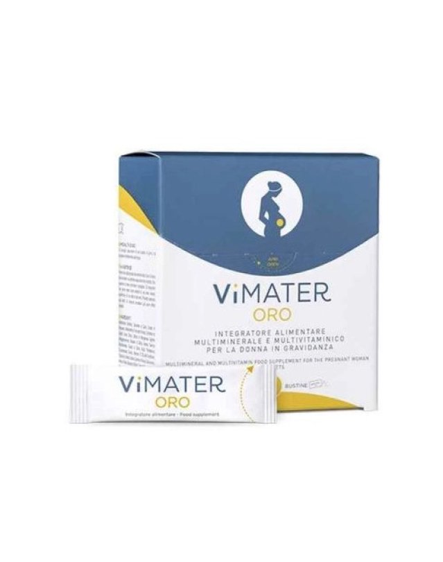 Vimater Oro 30 Bustine - Supporto Gravidanza e Benessere Vimater Oro 30 Bustine - Supporto Gravidanza e Benessere