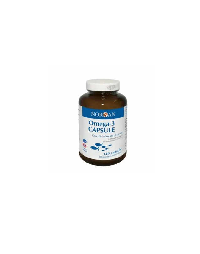 San Omega Norsan Omega 3 Integratore Supporto Cardiovascolare 120 Capsule