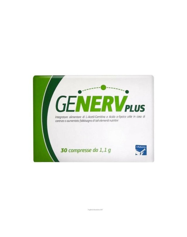 Generv Plus 30 Compresse - Sistema Nervoso e Benessere Generv Plus 30 Compresse - Sistema Nervoso e Benessere