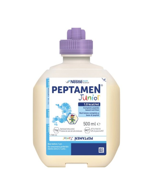Peptamen Junior 500 ml Neutro - Alimento a Fini Medici Speciali Peptamen Junior 500 ml Neutro - Alimento a Fini Medici Speciali