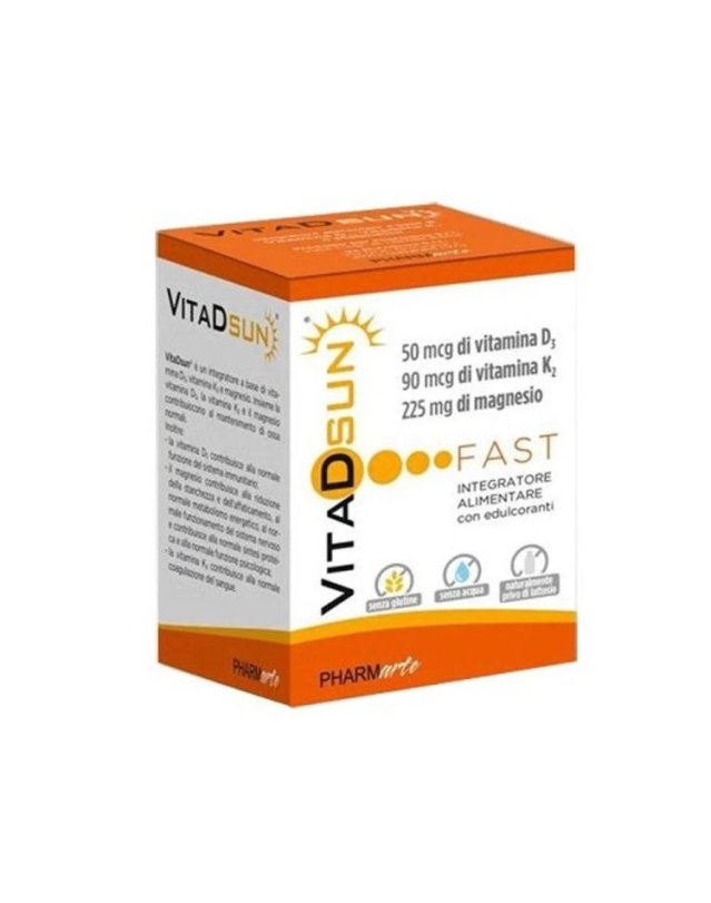 Vitadsun Fast 30 stick Orosolubili - Benessere Ossa e Sistema Immunitario Vitadsun Fast 30 stick Orosolubili - Benessere Ossa e Sistema Immunitario