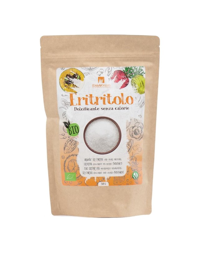 Eritritolo BIO 500g &ndash; Sostituto Zucchero Senza Calorie
