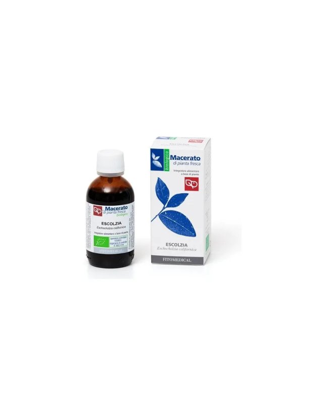 Escolzia Tintura Madre Bio 50ml &ndash; Relax e Sonno Naturale