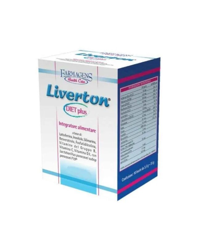 Liverton Diet Plus 14 bustine - Metabolismo e Benessere Generale