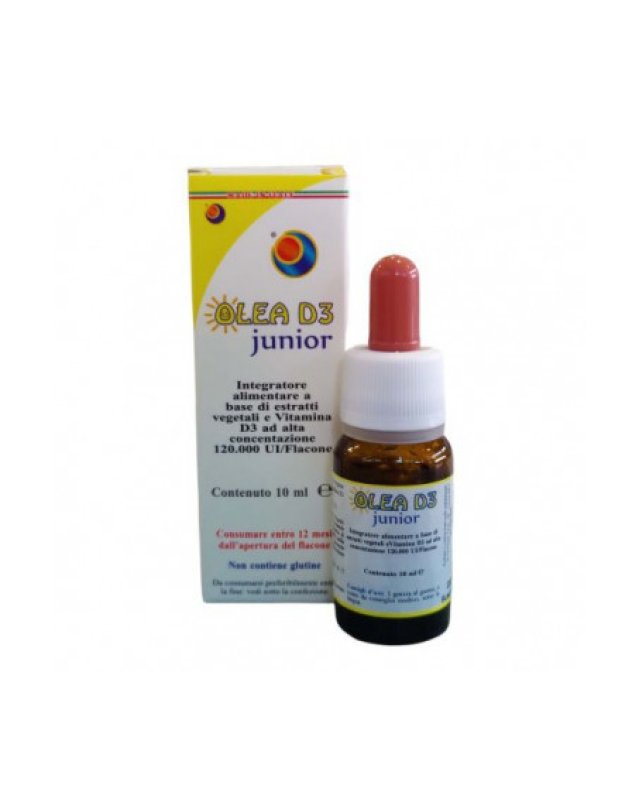 Olea D3 Junior Gocce 10ml - Supporto Immunitario Bambini Olea D3 Junior Gocce 10ml - Supporto Immunitario Bambini