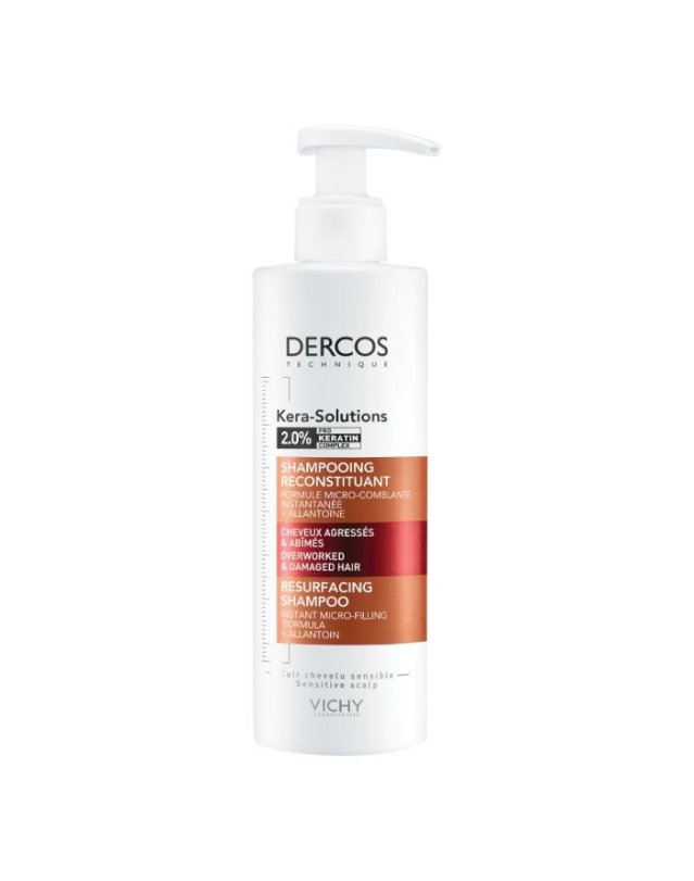 Dercos Kera-Solutions Shampoo 250ml - Ristrutturante Capelli Danneggiati Dercos Kera-Solutions Shampoo 250ml - Ristrutturante Capelli Danneggiati