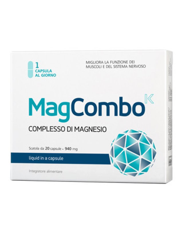 Magcombo 20 Capsule - Funzione Muscolare e Sistema Nervoso